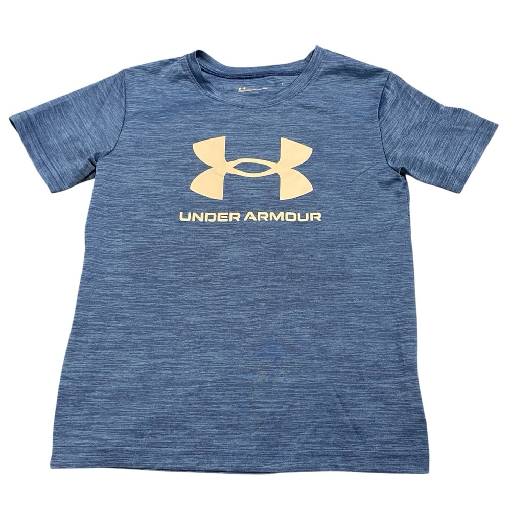 Under Armour Boys Blue Athletic T-Shirt